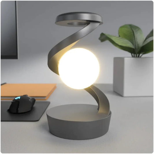 Spiral Moon Desk Lamp