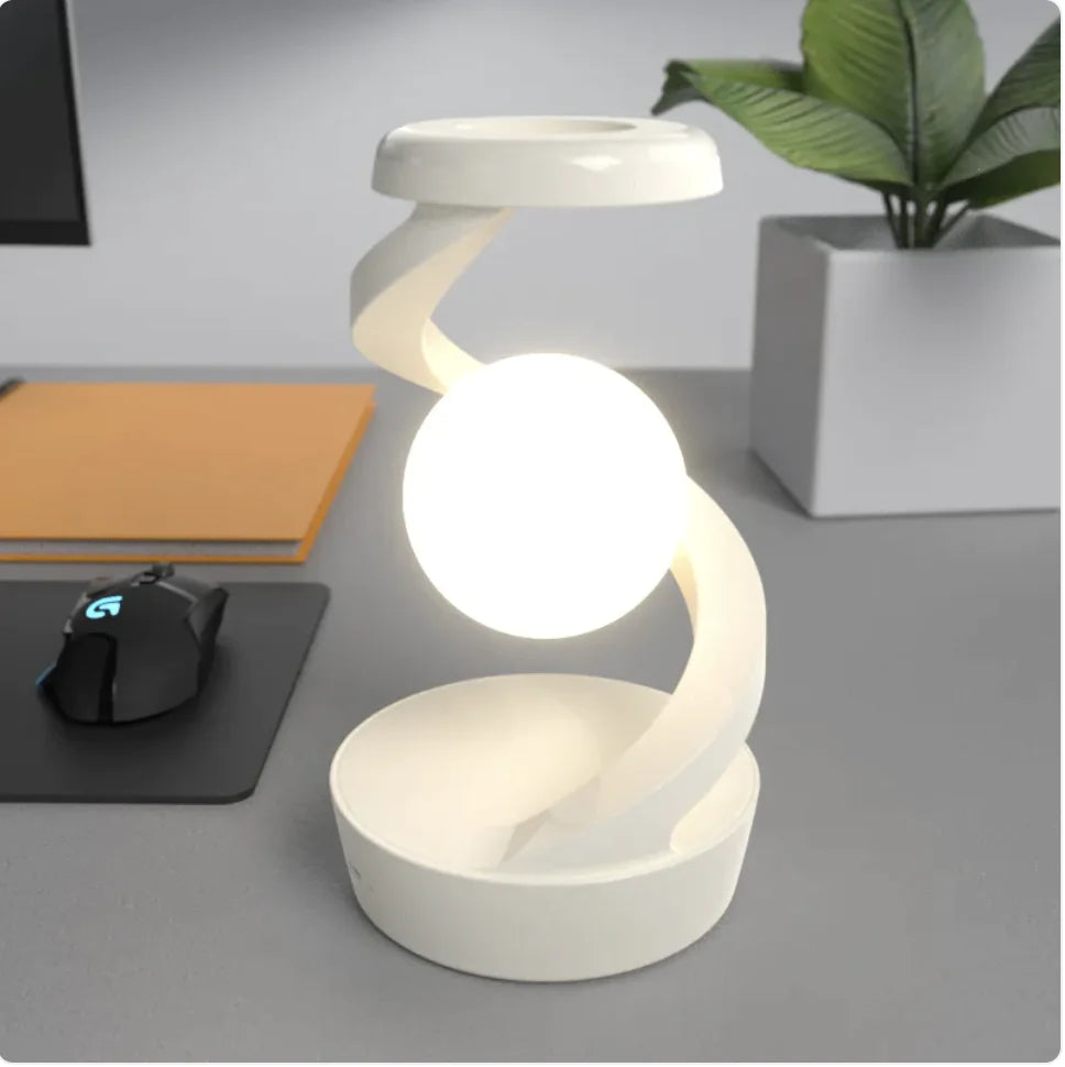 Spiral Moon Desk Lamp