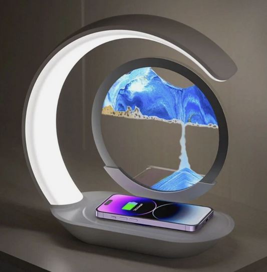 Magic Sand Wireless Charging Desk Lamp