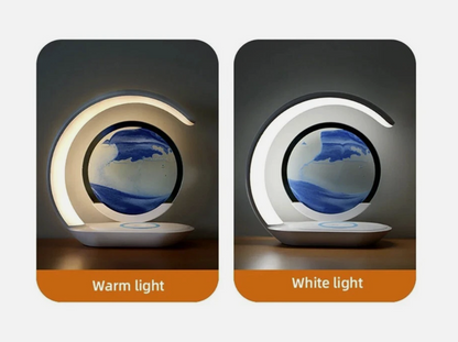 Magic Sand Wireless Charging Desk Lamp